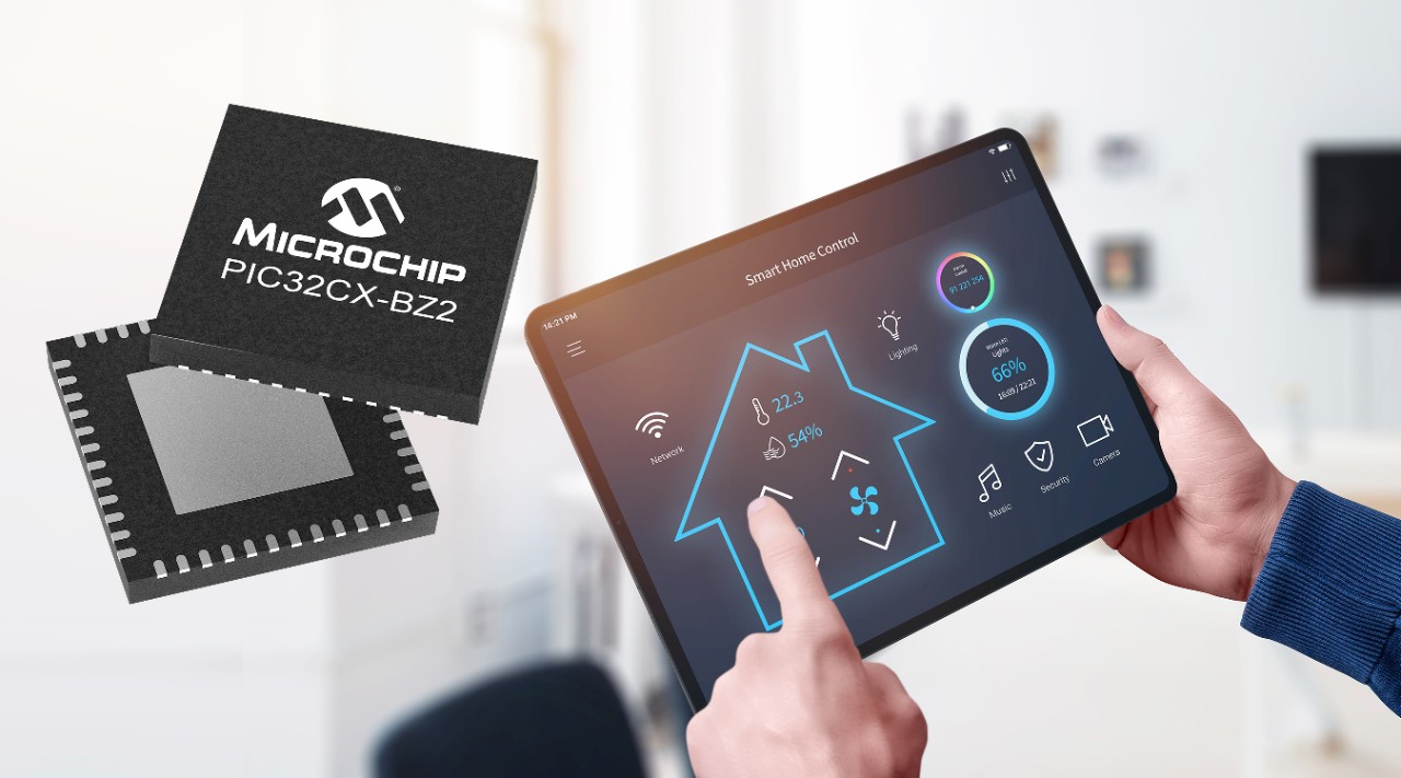 Microchip’s Peripheral-Rich PIC32CX-BZ2 Wireless Microcontrollers (MCUs)